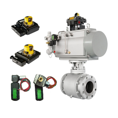 Βαλβίδα ελέγχου με Pneumatic Actuator και Asco 8210G Solenoid βαλβίδα και Westlock 2200 όρια διακόπτες