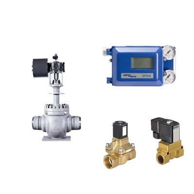 Πνευματικό Spirax Sarco Smart Valve Positioner SP500 και Σολενοειδή Βαλβίδα Burkert