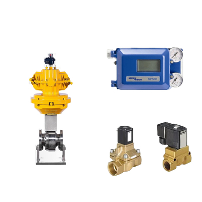 Πνευματικό Spirax Sarco Smart Valve Positioner SP500 και Σολενοειδή Βαλβίδα Burkert