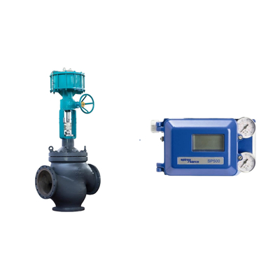 Πνευματικό Spirax Sarco Smart Valve Positioner SP500 και Σολενοειδή Βαλβίδα Burkert