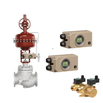 Συσκευή Samsung Smart Valve Positioner 3730-3 με ASCO Valve για Πνευματική Βαλβίδα Ελέγχου και Πνευματικό Ενεργοποιητή Ελέγχου