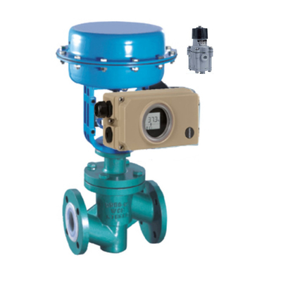 Masoneilan 78-40 Ρυθμιστής και Samson Smart Valve Positioner 3730-3 Για Κινέζικη Πνευματική Βαλβίδα Ελέγχου