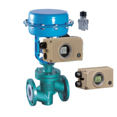 Masoneilan 78-40 Ρυθμιστής και Samson Smart Valve Positioner 3730-3 Για Κινέζικη Πνευματική Βαλβίδα Ελέγχου