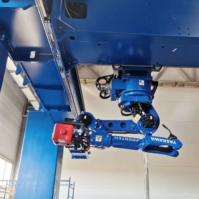 6 άξονες Ρομποτικό βραχίονα Yaskawa GP25-12 με CNGBS Robot Guide Rail για χειρισμό αυτοματισμού ρομπότ