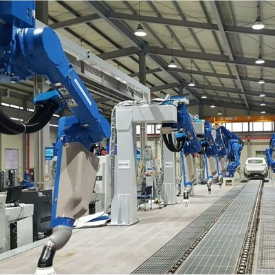6 άξονες ζωγραφική ρομποτικό χέρι Yaskawa MPX1950 με CNGBS ρούχα ρομπότ για αυτοματοποιημένο ρομπότ ζωγραφικής