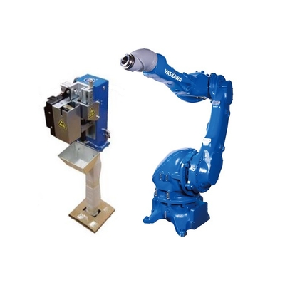 Ζωγραφική 6 άξονες Ρομποτικό βραχίονα Yaskawa MPX2600 Με CNGBS Καθαριστικό Σταθμό Πυροβόλων Για Ζωγραφική Ρομπότ