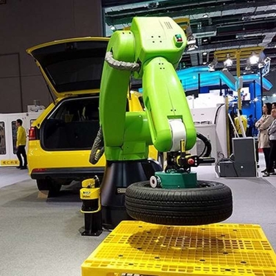 Fanuc Cobot Ρομποτικό Άρμα 6 Άξων CR-14iA/L Με CNGBS RGV Ρομπότ Για Ρομπότ Επεξεργασίας Φαλετών Cnc