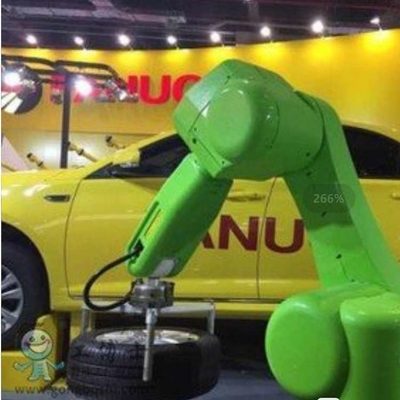 Φανουκ Ρομποτικό Άρμα 6 Άξονες CRX-20iA/L Με CNGBS Ρομποτικό Σιδηρόδρομο για χειρισμό ως ρομπότ cobot
