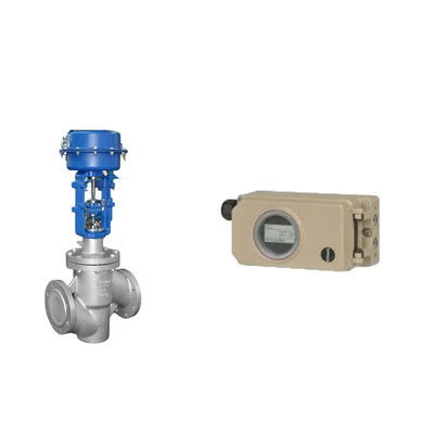 Πνευματική βαλβίδα ελέγχου με Samson 3730-3 Positioner και Fisher 377 πίεση ανίχνευση βαλβίδες Trip και όριο Swith