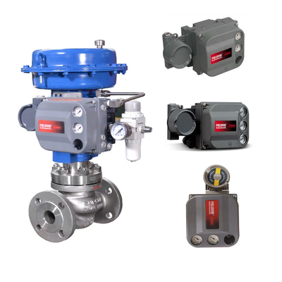 Κινέζικη βαλβίδα ελέγχου με Fisher DVC6200 AD PD HC positioner βαλβίδας με πολύ απόθεμα