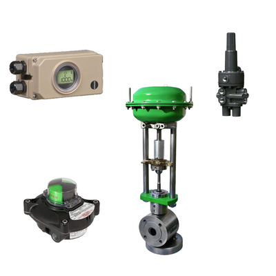 Πνευματική βαλβίδα ελέγχου με Samson 3730-3 Positioner και Fisher 377 πίεση ανίχνευση βαλβίδες Trip και όριο Swith