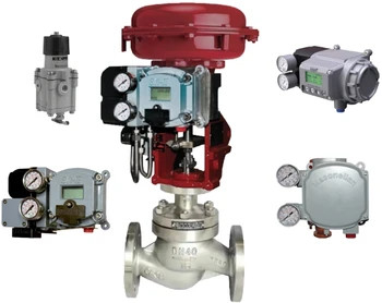 Masoneilan Positioner SVI2 και BURKERT Σολενοειδής βαλβίδα για την κινεζική πνευματική βαλβίδα ελέγχου