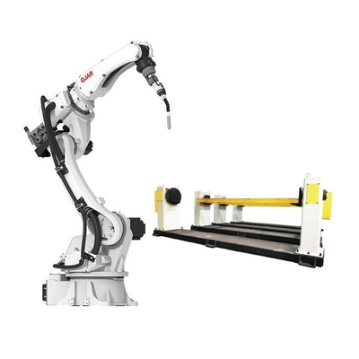 Αυτόματο ρομπότ συγκόλλησης QJR6-1400H με CNGBS Positioner συγκόλλησης για έξυπνο ρομπότ συγκόλλησης