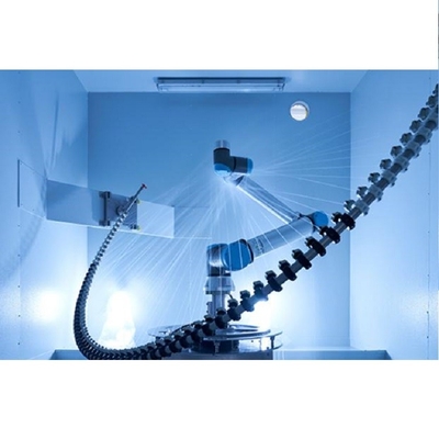 Συνεργατικό ρομποτικό χέρι UR 10e Of 6 Aixs Cobot με ωφέλιμο φορτίο 10KG με κάλυψη ρομπότ για συγκόλληση