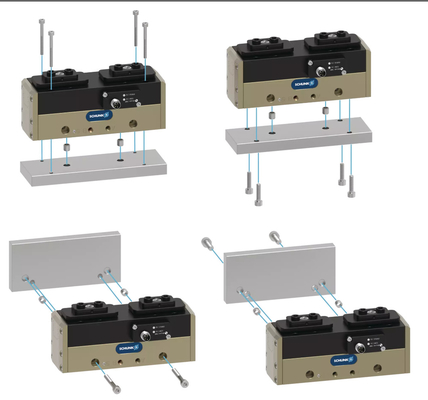 SCHUNK PHL 25-045 Συστήματα λαβών Τμήματα βιομηχανικών ρομπότ 500 N Δύναμη κλεισίματος