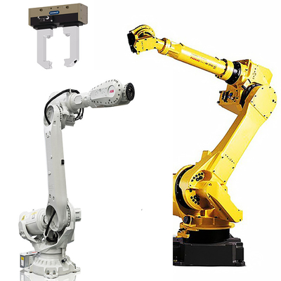 Ρομποτική λαβή SCHUNK για ρομπότ FANUC, IRB6700 και KR210 σε εργοστάσιο της βιομηχανίας τροφίμων