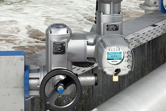 Ηλεκτρική βαλβίδα Cinese με ηλεκτρικό ενεργοποιητή Auma