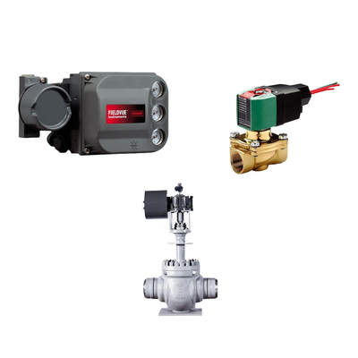 Ελέγχου βαλβίδας με διάγνωση επιδόσεων PD Single Acting FISHER DVC6200 Ψηφιακός ελεγκτής βαλβίδας και ASCO βαλβίδα
