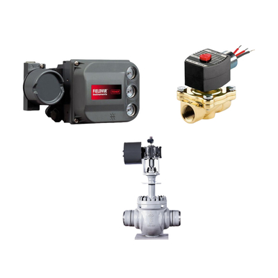 Ελέγχου βαλβίδας με διάγνωση επιδόσεων PD Single Acting FISHER DVC6200 Ψηφιακός ελεγκτής βαλβίδας και ASCO βαλβίδα