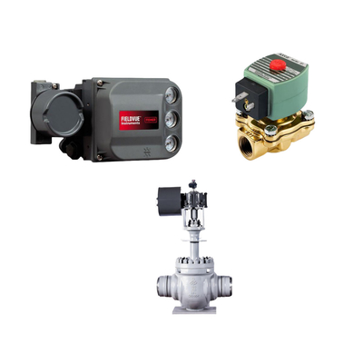 Ελέγχου βαλβίδας με διάγνωση επιδόσεων PD Single Acting FISHER DVC6200 Ψηφιακός ελεγκτής βαλβίδας και ASCO βαλβίδα