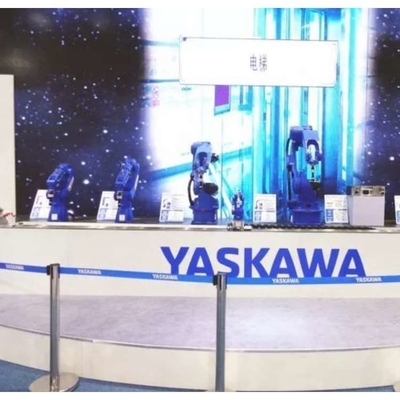 6 άξονες ρομποτικό χέρι Yaskawa GP12 με CNGBS Στρίψιμο κεφαλή και φράχτη για CNC στρίψιμο ρομπότ