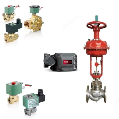 Δίπλωμα ελέγχου DVC6200 Fisher Positioner 67C Δίπλωμα μείωσης πίεσης και ASCO Solenoid Valve