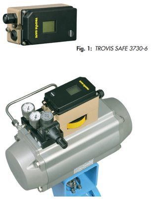 Samson 3730-6 Τοποθετητής με επικοινωνία HART και αισθητήρες πίεσης Σειρά 3730 και 3701
