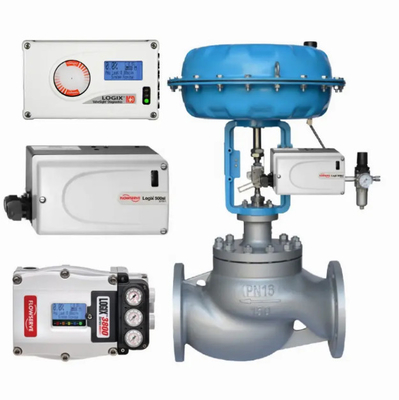 Εταιρεία ελέγχου βαλβίδων με Flowserve Logix 3200MD 520MD PMV D20 Βιομηχανικοί ψηφιακοί τοποθετητές βαλβίδων