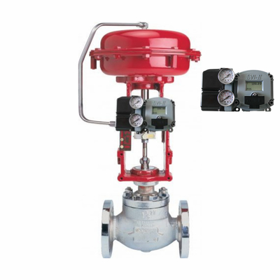Κίνα Βαλβίδα Ελέγχου Με Masoneilan SVI2-21113121 Βαλβίδα Positioner Και Emerson Asco L339 Παγκόσμια Σολενοειδή Βαλβίδα