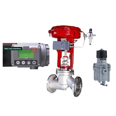Κίνα DN200 Κεφάλαιο ελέγχου με Masoneilan SVI3-21111112 Κεφάλαιο τοποθέτησης βαλβίδας 78-40 Κεφάλαιο μείωσης πίεσης