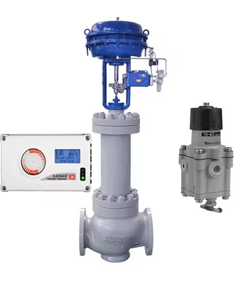 Πνευματική βαλβίδα ελέγχου με ροή Logix 520MD Positioner για έλεγχο βαλβίδας έξυπνη ψηφιακή ροή Serve positioner βαλβίδας
