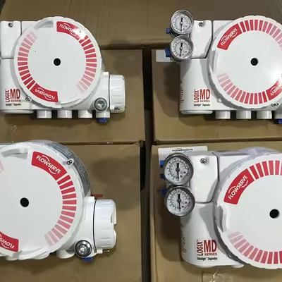 Πνευματική βαλβίδα ελέγχου με Flowserve Logix 520MD Positioner για έξυπνη ψηφιακή θέση βαλβίδας Flowserve