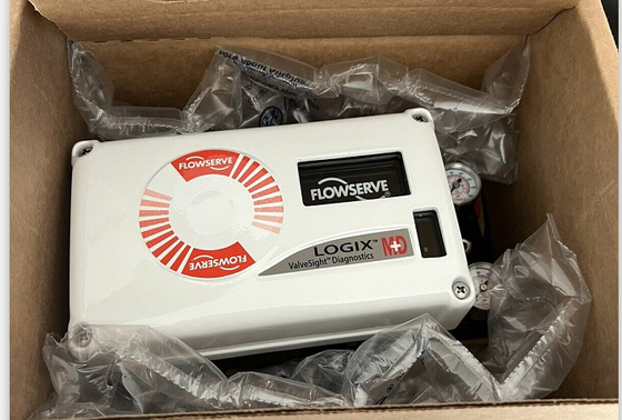 Πνευματική βαλβίδα ελέγχου με Flowserve Logix 520MD Positioner για έξυπνη ψηφιακή θέση βαλβίδας Flowserve