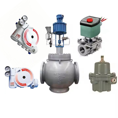 Flowserve Foxboro Valve Positioner 3200MD με βαλβίδα ελέγχου πεταλούδας και ρυθμιστή φίλτρων 67CFR ASCO Solenoid Valve