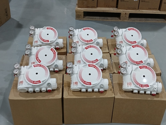 Flowserve Foxboro Valve Positioner 3200MD με βαλβίδα ελέγχου πεταλούδας και ρυθμιστή φίλτρων 67CFR ASCO Solenoid Valve