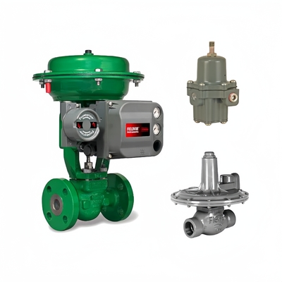 Fisher 3620j και DVC6200 έξυπνος ελεγκτής θέσης βαλβίδας ελέγχου με την Κίνα πνευματικές βαλβίδες