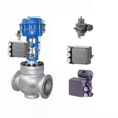 Κινέζικη βαλβίδα ελέγχου με Fisher Pneumatic Single-Acting Positioner 3582 3582i και 67CFR Filter Regulator Stock προμηθευτή βαλβίδα