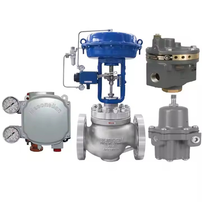 Κινέζικη βαλβίδα ελέγχου DN150 και Masoneilan SVI1000 Locator BR200 BR400 Πνευματικός ενισχυτής 78-40 Βαλβίδα μείωσης πίεσης