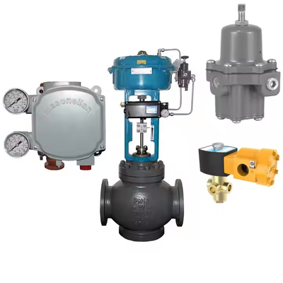 Κινέζικη βαλβίδα ελέγχου DN150 και Masoneilan SVI1000 Locator BR200 BR400 Πνευματικός ενισχυτής 78-40 Βαλβίδα μείωσης πίεσης