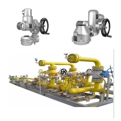 Η βαλβίδα Switching Skid είναι εξοπλισμένη με ένα Auma SA ηλεκτρικό ενεργοποιητή και ένα GK οδοντικό energy box