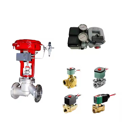 Κίνα Βαλβίδα Ελέγχου Με Masoneilan SVI2-21113121 Βαλβίδα Positioner Και Emerson Asco L339 Σειρά Παγκόσμια Σολενοειδή Βαλβίδα