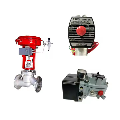 Κίνα Βαλβίδα Ελέγχου Με Masoneilan SVI2-21113121 Βαλβίδα Positioner Και Emerson Asco L339 Σειρά Παγκόσμια Σολενοειδή Βαλβίδα