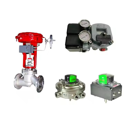 Κίνα Βαλβίδα Ελέγχου Με Masoneilan SVI2-21113121 Βαλβίδα Positioner Και Emerson Asco L339 Σειρά Παγκόσμια Σολενοειδή Βαλβίδα