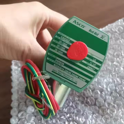 ASCO 3/8 2/2 Way Positioner Σολενοειδής βαλβίδα από χαλκό και σώμα από ανοξείδωτο χάλυβα