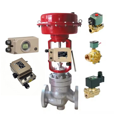 Asco Σολενοειδείς βαλβίδες και Samson 4763 Positioner Για Samson βαλβίδα ελέγχου ροής