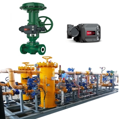 Κύλινδρο διακόπτη βαλβίδας με Fisher Easy-e ED Control Valve 585C/657/667 Actuator και DVC6020 Intelligent Valve Controller