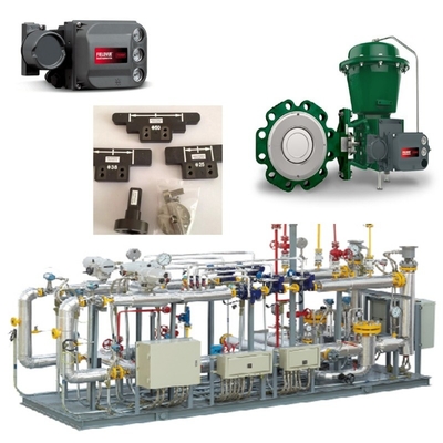 Εναλλακτική βαλβίδα με Fisher 8590 Butterfly Valve 2052 Actuator και DVC6200 Intelligent Valve Controller