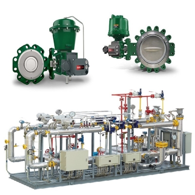Εναλλακτική βαλβίδα με Fisher 8590 Butterfly Valve 2052 Actuator και DVC6200 Intelligent Valve Controller