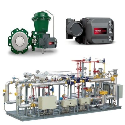 Εναλλακτική βαλβίδα με Fisher 8590 Butterfly Valve 2052 Actuator και DVC6200 Intelligent Valve Controller