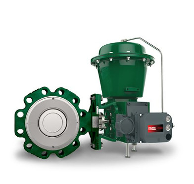 Εναλλακτική βαλβίδα με Fisher 8590 Butterfly Valve 2052 Actuator και DVC6200 Intelligent Valve Controller